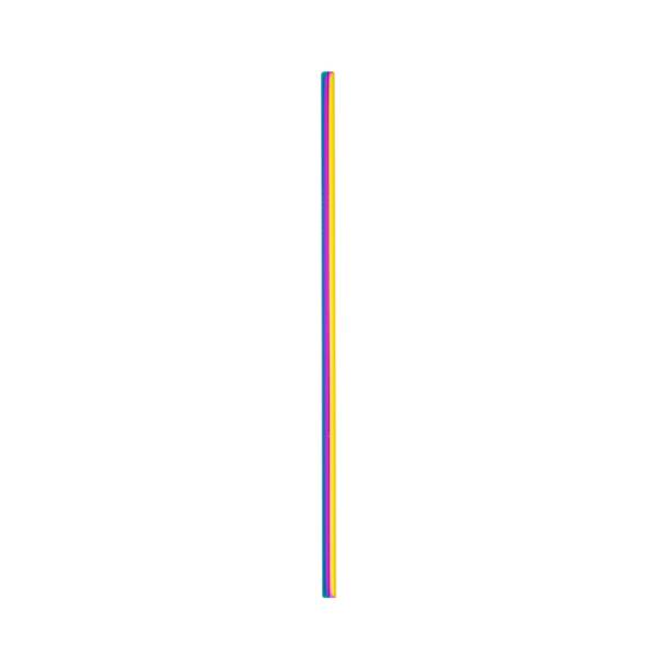 sugerør rainbow rett 1 stk sugerør rainbow rett 1 stk
